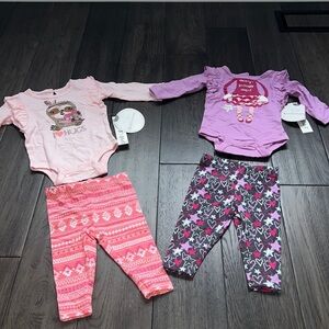 NWT Koalababy long sleeve onsie with matching leggings (2sets)